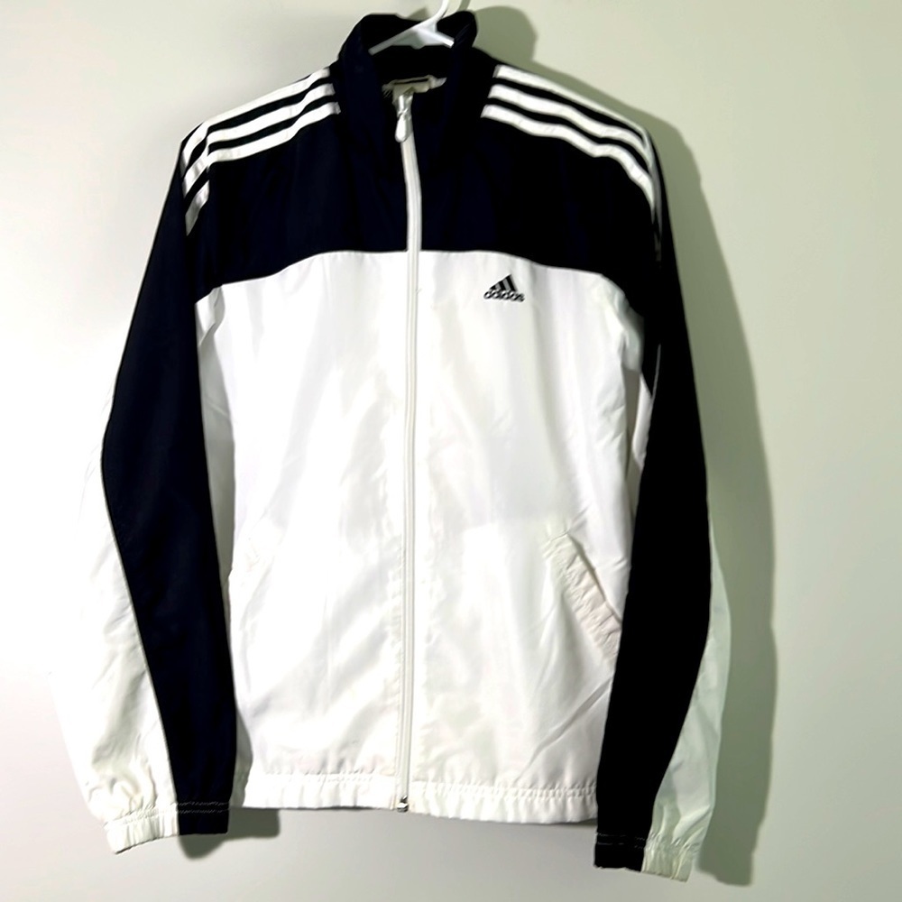 Adidas Lightweight Full Zip Rain Jacket - Small